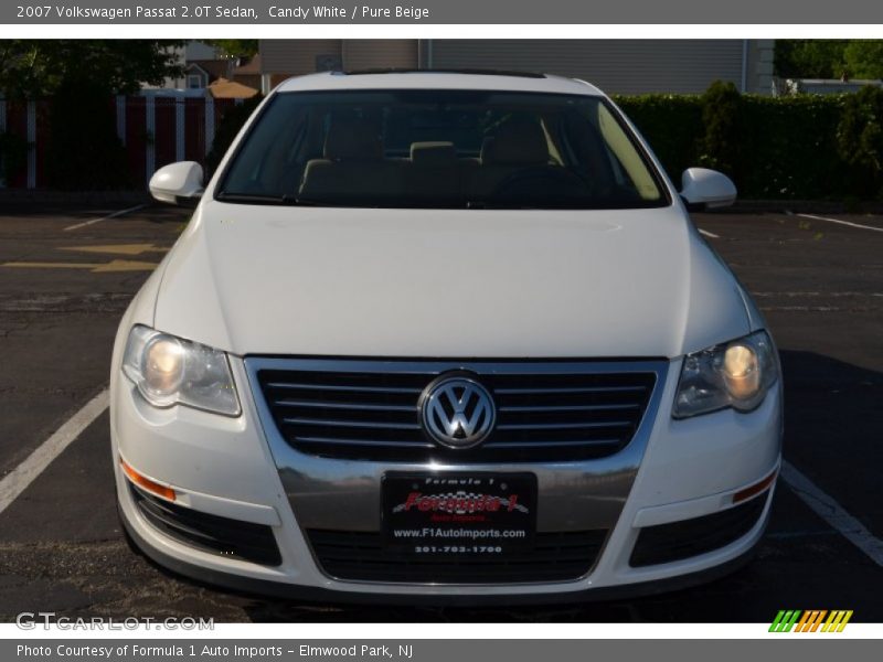 Candy White / Pure Beige 2007 Volkswagen Passat 2.0T Sedan