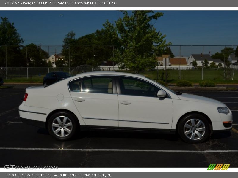 Candy White / Pure Beige 2007 Volkswagen Passat 2.0T Sedan