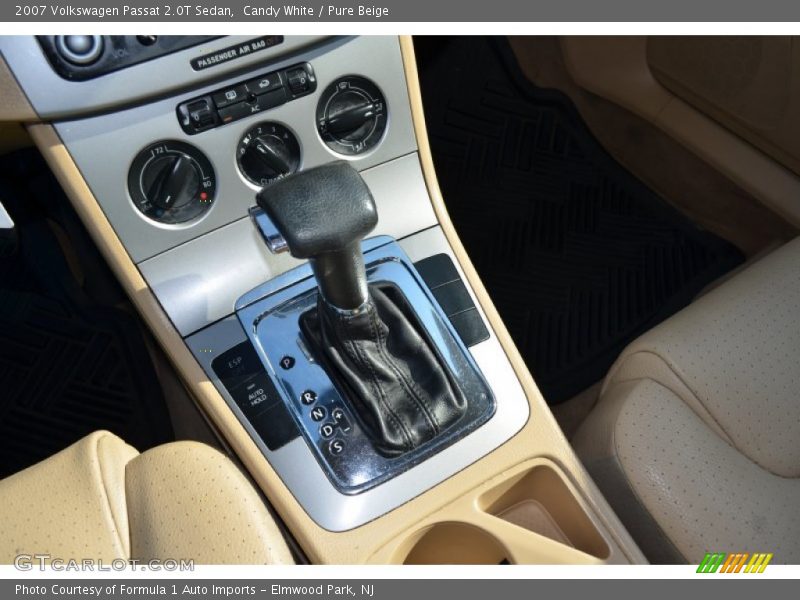 Candy White / Pure Beige 2007 Volkswagen Passat 2.0T Sedan
