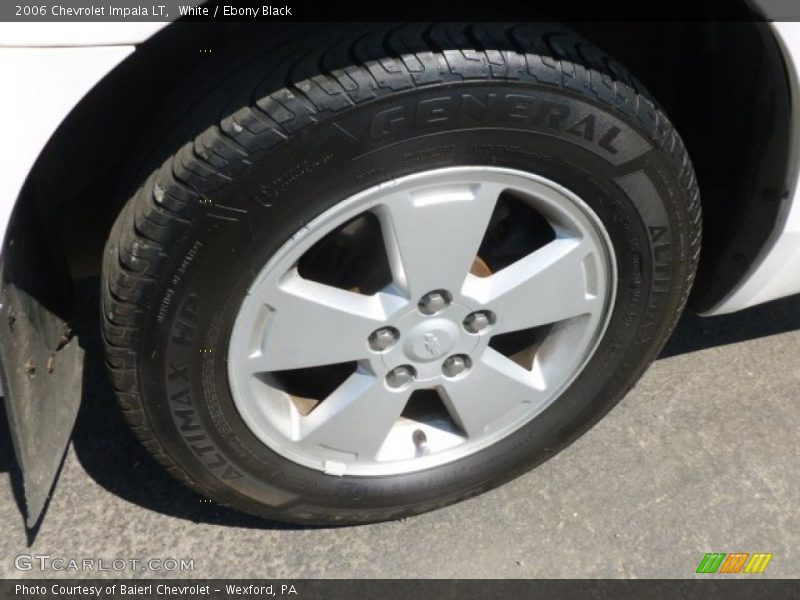 White / Ebony Black 2006 Chevrolet Impala LT