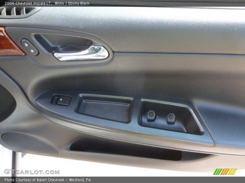 White / Ebony Black 2006 Chevrolet Impala LT