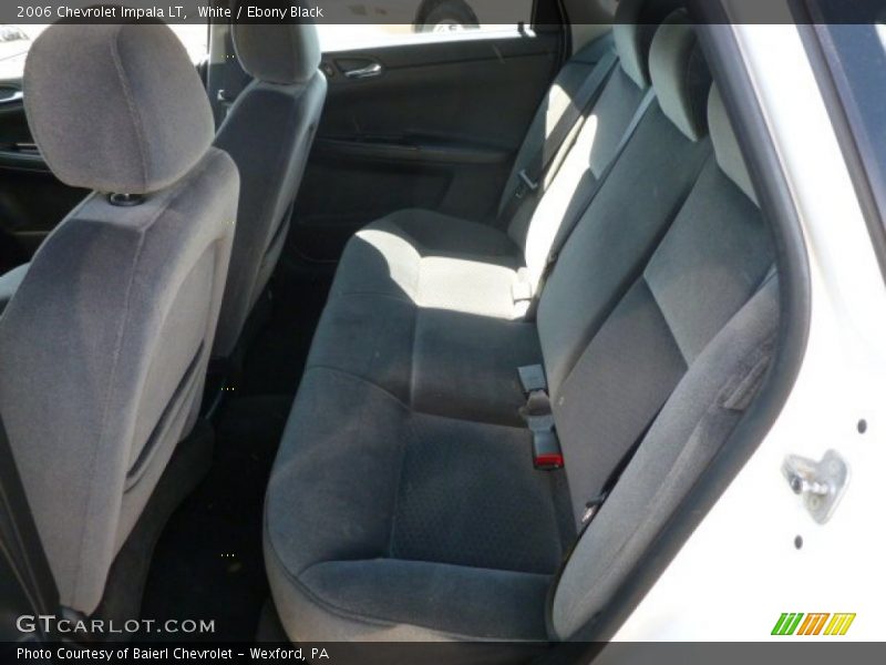 White / Ebony Black 2006 Chevrolet Impala LT