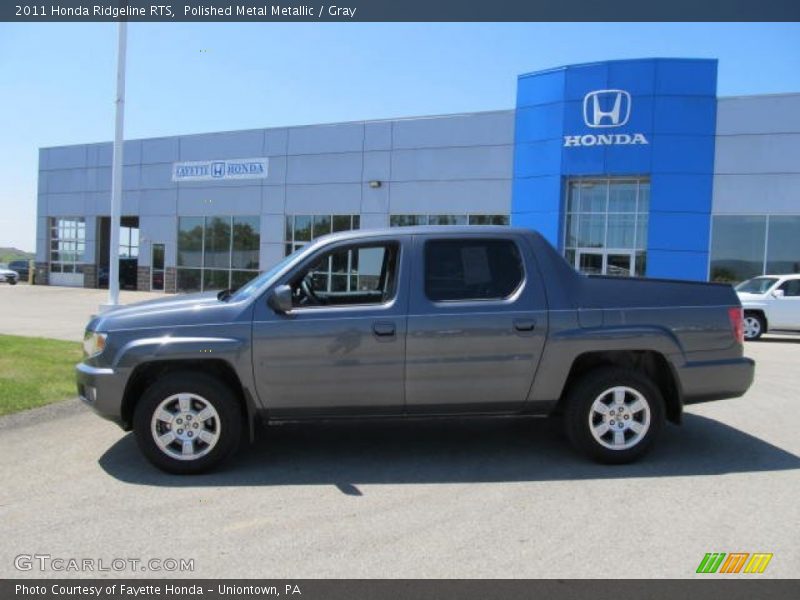 Polished Metal Metallic / Gray 2011 Honda Ridgeline RTS