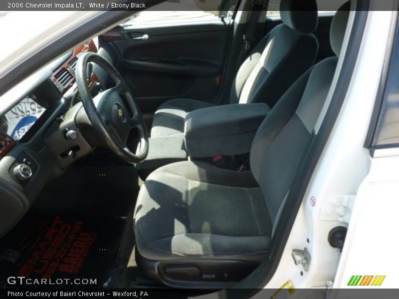 White / Ebony Black 2006 Chevrolet Impala LT