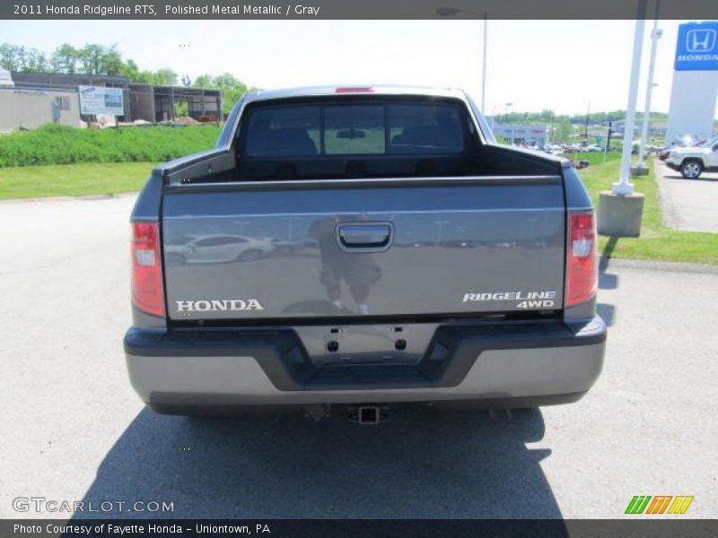 Polished Metal Metallic / Gray 2011 Honda Ridgeline RTS