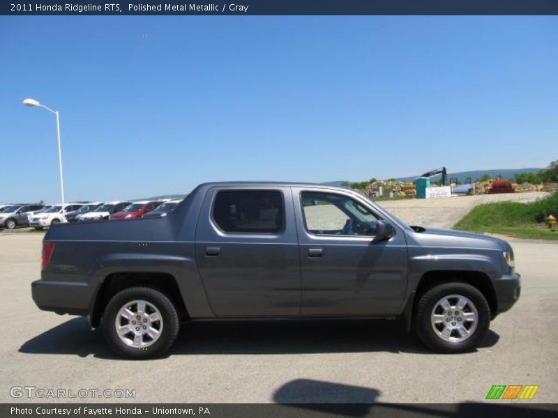 Polished Metal Metallic / Gray 2011 Honda Ridgeline RTS