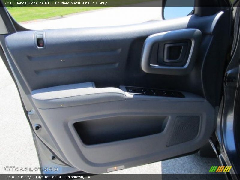 Polished Metal Metallic / Gray 2011 Honda Ridgeline RTS
