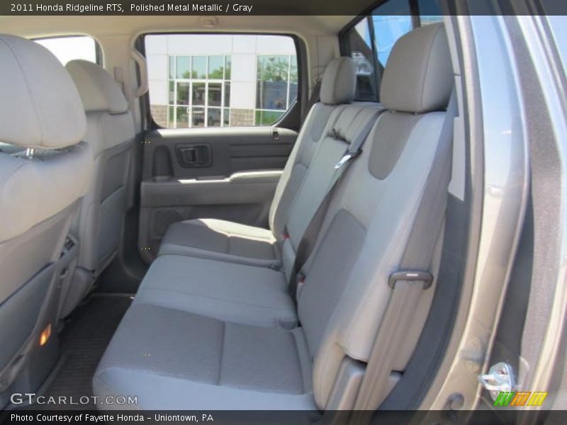 Polished Metal Metallic / Gray 2011 Honda Ridgeline RTS