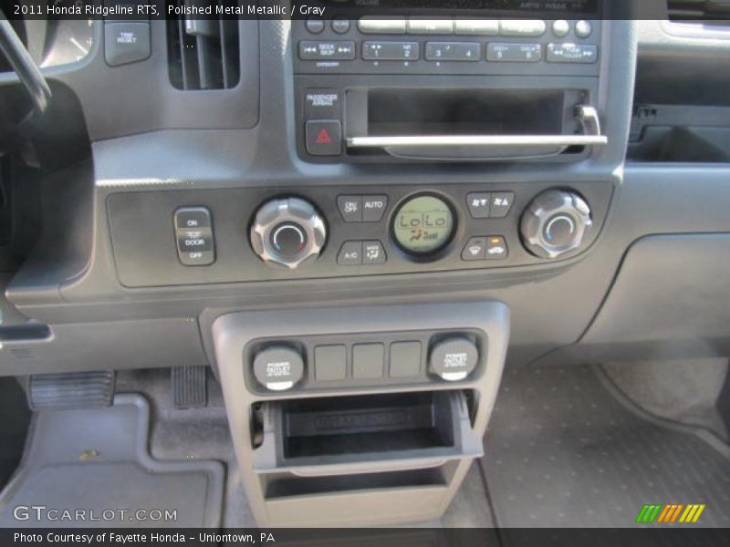 Polished Metal Metallic / Gray 2011 Honda Ridgeline RTS