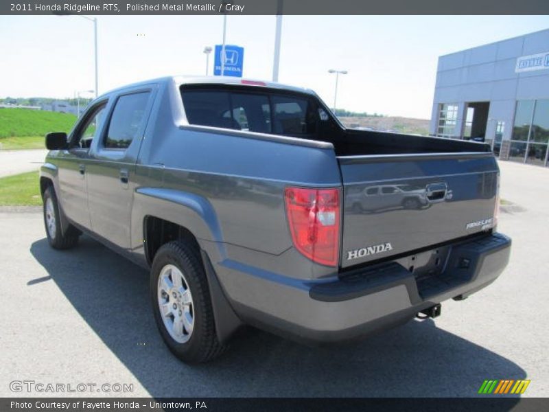 Polished Metal Metallic / Gray 2011 Honda Ridgeline RTS