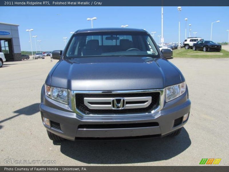 Polished Metal Metallic / Gray 2011 Honda Ridgeline RTS