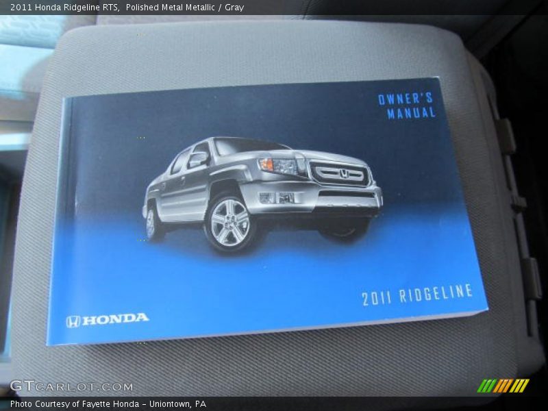 Polished Metal Metallic / Gray 2011 Honda Ridgeline RTS