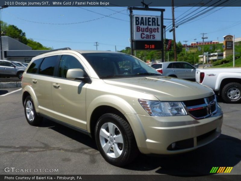 White Gold / Pastel Pebble Beige 2010 Dodge Journey SXT