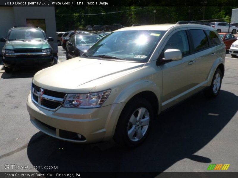 White Gold / Pastel Pebble Beige 2010 Dodge Journey SXT