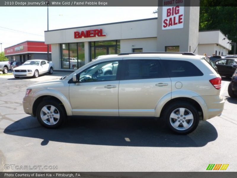 White Gold / Pastel Pebble Beige 2010 Dodge Journey SXT