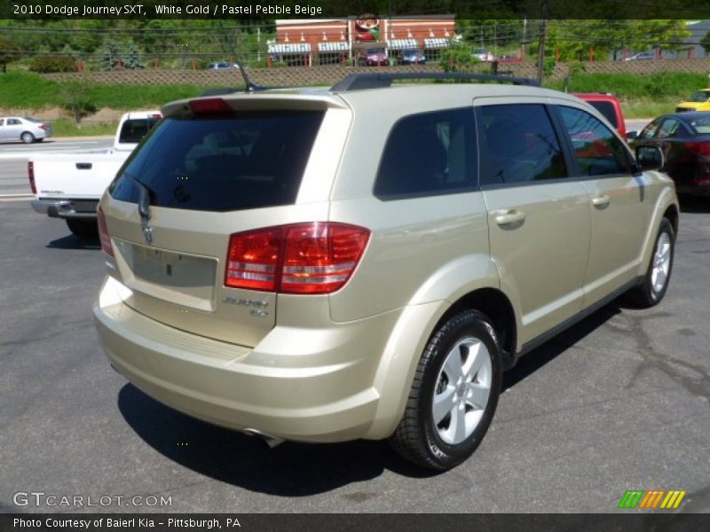 White Gold / Pastel Pebble Beige 2010 Dodge Journey SXT