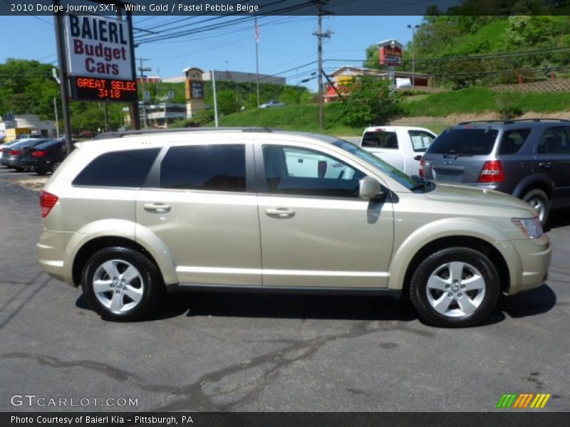 White Gold / Pastel Pebble Beige 2010 Dodge Journey SXT