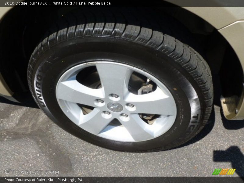 White Gold / Pastel Pebble Beige 2010 Dodge Journey SXT