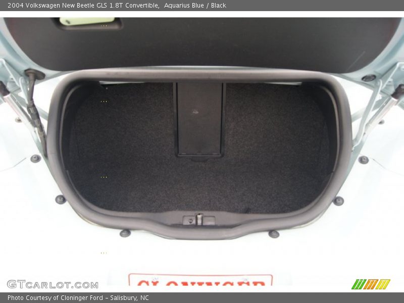 Aquarius Blue / Black 2004 Volkswagen New Beetle GLS 1.8T Convertible