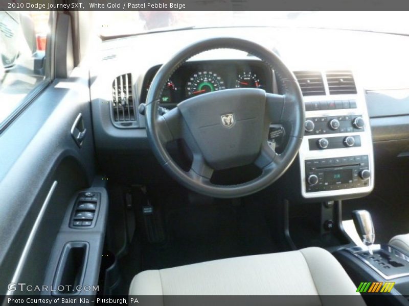 White Gold / Pastel Pebble Beige 2010 Dodge Journey SXT