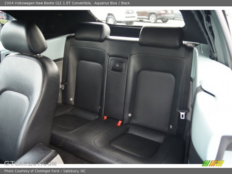 Aquarius Blue / Black 2004 Volkswagen New Beetle GLS 1.8T Convertible