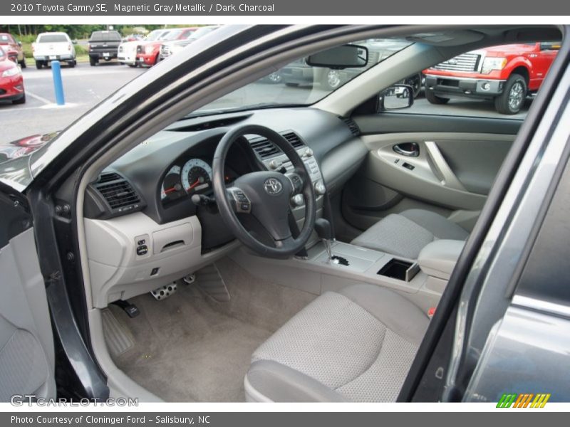 Magnetic Gray Metallic / Dark Charcoal 2010 Toyota Camry SE