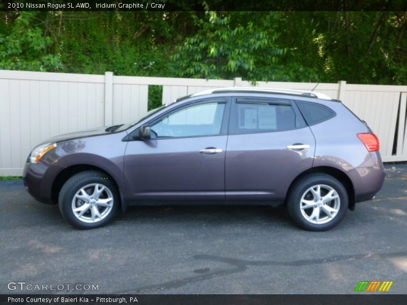 Iridium Graphite / Gray 2010 Nissan Rogue SL AWD