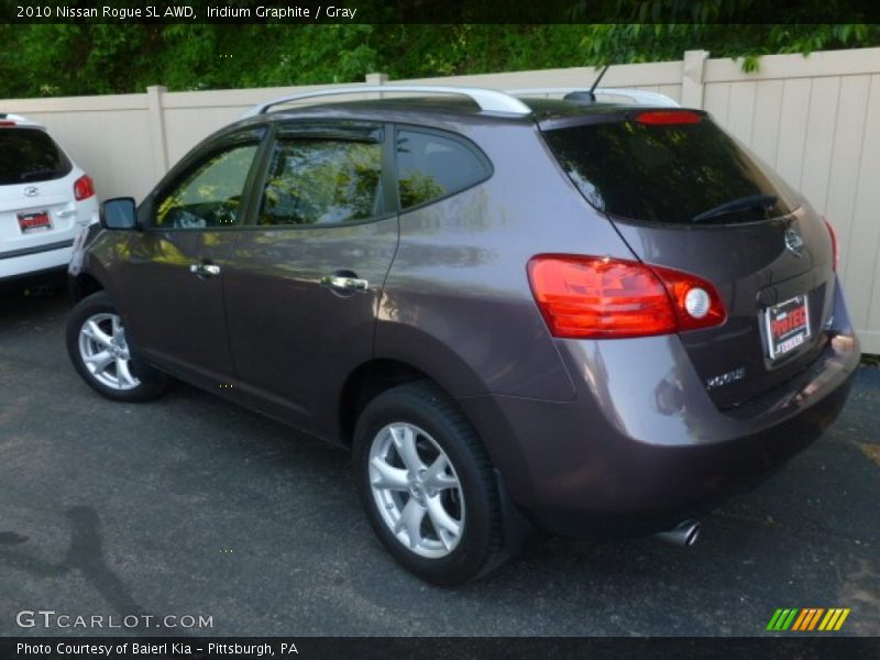 Iridium Graphite / Gray 2010 Nissan Rogue SL AWD