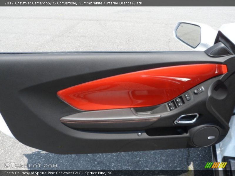Door Panel of 2012 Camaro SS/RS Convertible