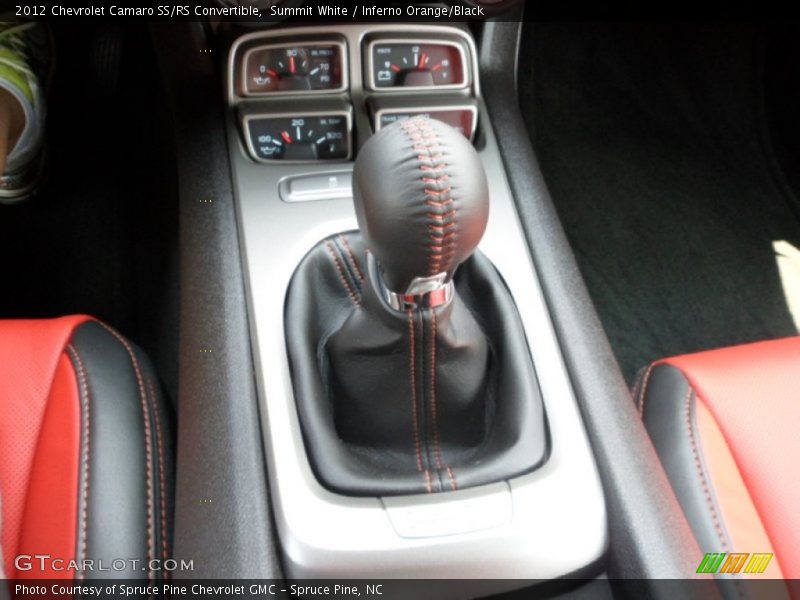  2012 Camaro SS/RS Convertible 6 Speed Manual Shifter