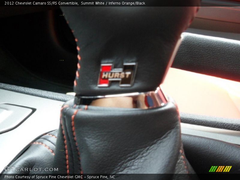  2012 Camaro SS/RS Convertible 6 Speed Manual Shifter