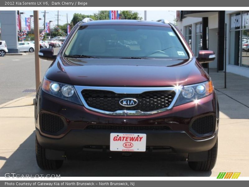 Dark Cherry / Beige 2012 Kia Sorento LX V6
