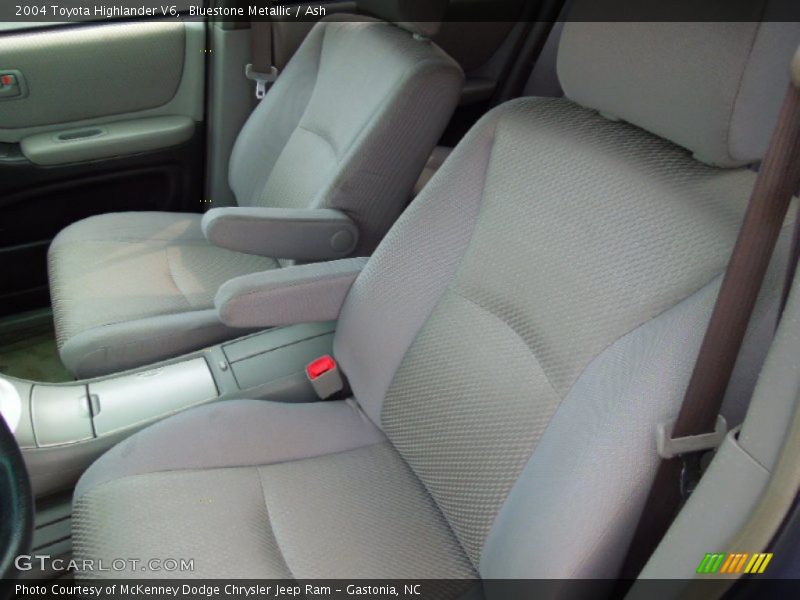 Bluestone Metallic / Ash 2004 Toyota Highlander V6
