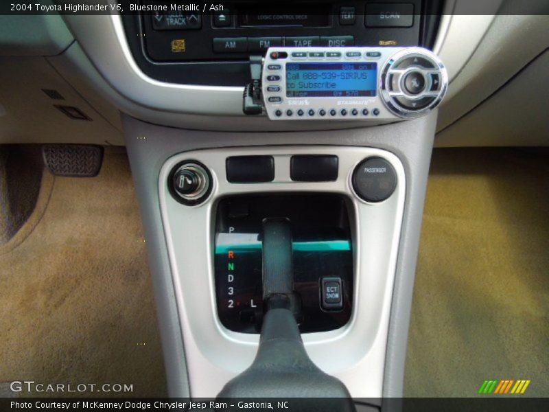 Bluestone Metallic / Ash 2004 Toyota Highlander V6