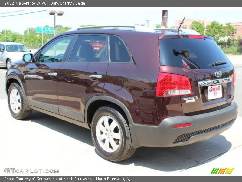 Dark Cherry / Beige 2012 Kia Sorento LX V6