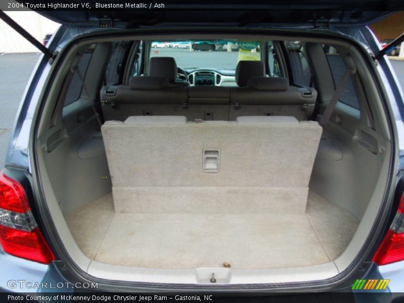  2004 Highlander V6 Trunk