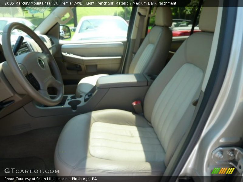 Light French Silk Metallic / Medium Dark Parchment 2005 Mercury Mountaineer V6 Premier AWD