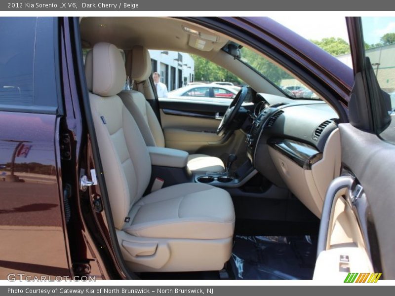 Dark Cherry / Beige 2012 Kia Sorento LX V6