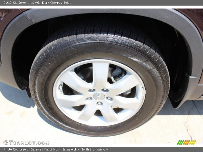 Dark Cherry / Beige 2012 Kia Sorento LX V6