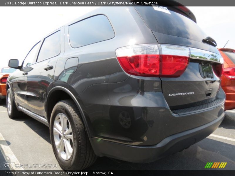 Dark Charcoal Pearl / Dark Graystone/Medium Graystone 2011 Dodge Durango Express