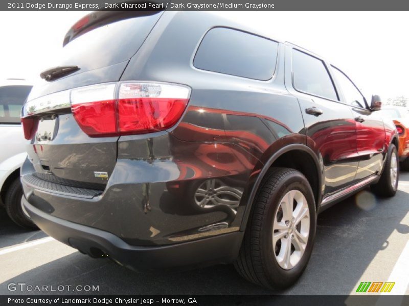 Dark Charcoal Pearl / Dark Graystone/Medium Graystone 2011 Dodge Durango Express