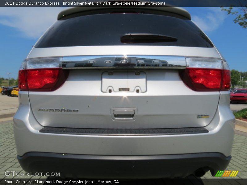 Bright Silver Metallic / Dark Graystone/Medium Graystone 2011 Dodge Durango Express