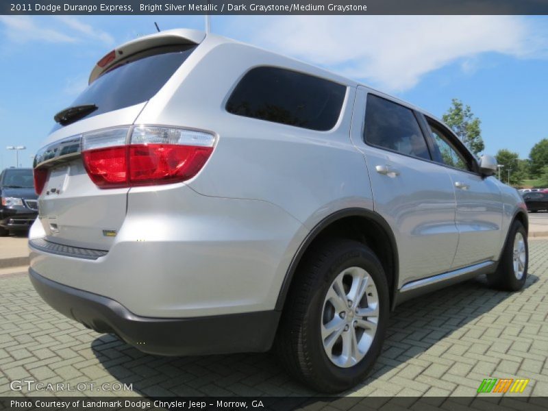 Bright Silver Metallic / Dark Graystone/Medium Graystone 2011 Dodge Durango Express