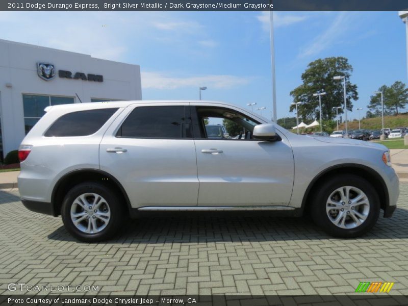 Bright Silver Metallic / Dark Graystone/Medium Graystone 2011 Dodge Durango Express