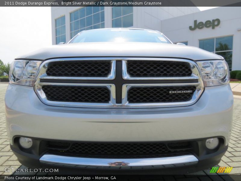 Bright Silver Metallic / Dark Graystone/Medium Graystone 2011 Dodge Durango Express