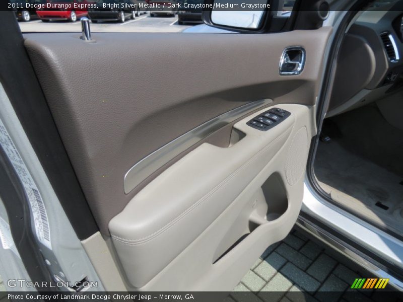 Bright Silver Metallic / Dark Graystone/Medium Graystone 2011 Dodge Durango Express