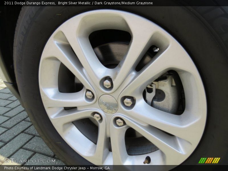 Bright Silver Metallic / Dark Graystone/Medium Graystone 2011 Dodge Durango Express