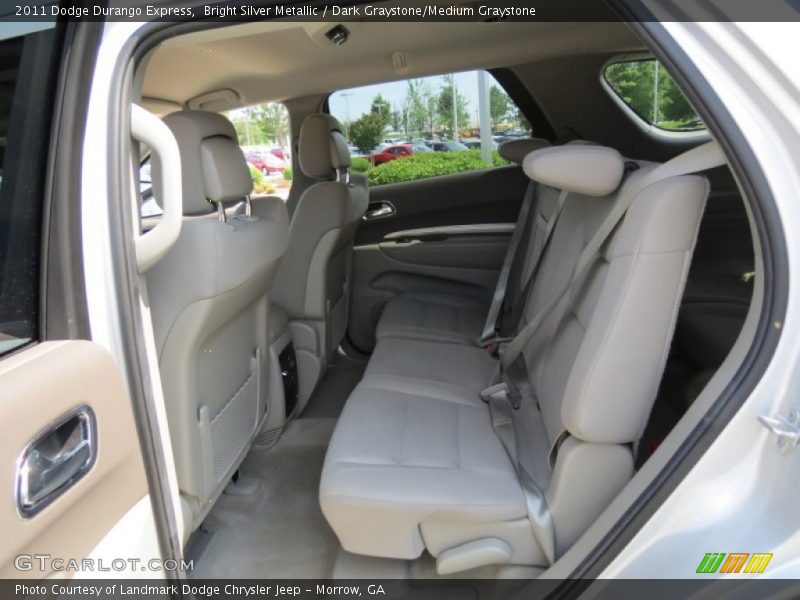 Bright Silver Metallic / Dark Graystone/Medium Graystone 2011 Dodge Durango Express