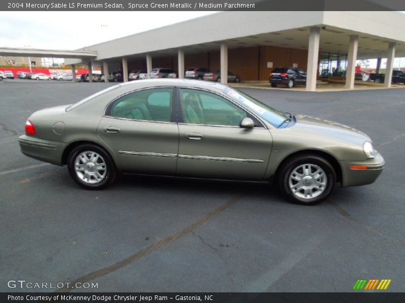 Spruce Green Metallic / Medium Parchment 2004 Mercury Sable LS Premium Sedan
