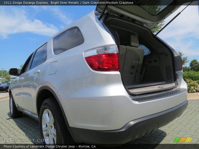 Bright Silver Metallic / Dark Graystone/Medium Graystone 2011 Dodge Durango Express